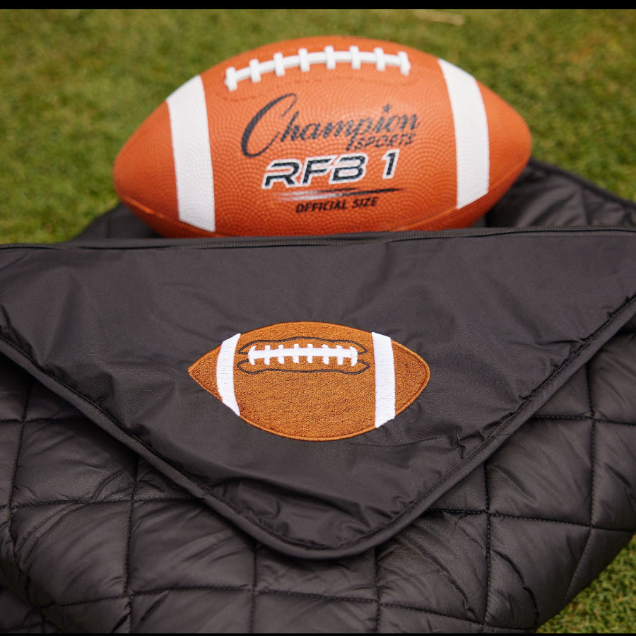 Waterproof Puffer Blanket With Pockets