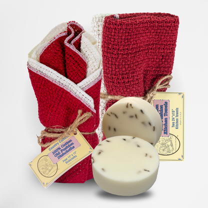 100% Cotton Kitchen Starter Kit