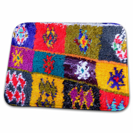 Moroccan Pattern Dish Drying Mat