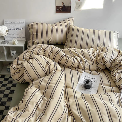 Soft Bedding Linen Duvet Cover Set