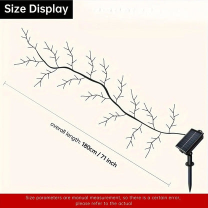 Solar 96LED Willow Vine Lights