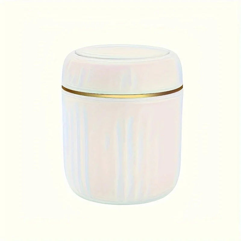Mini Desktop Trash Can With Lid