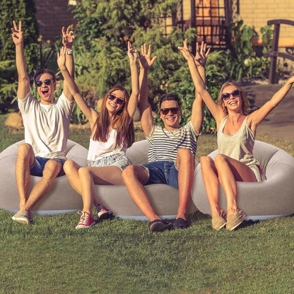 Inflatable PVC Sofa with Air Pump
