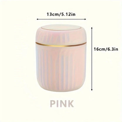 Mini Desktop Trash Can With Lid