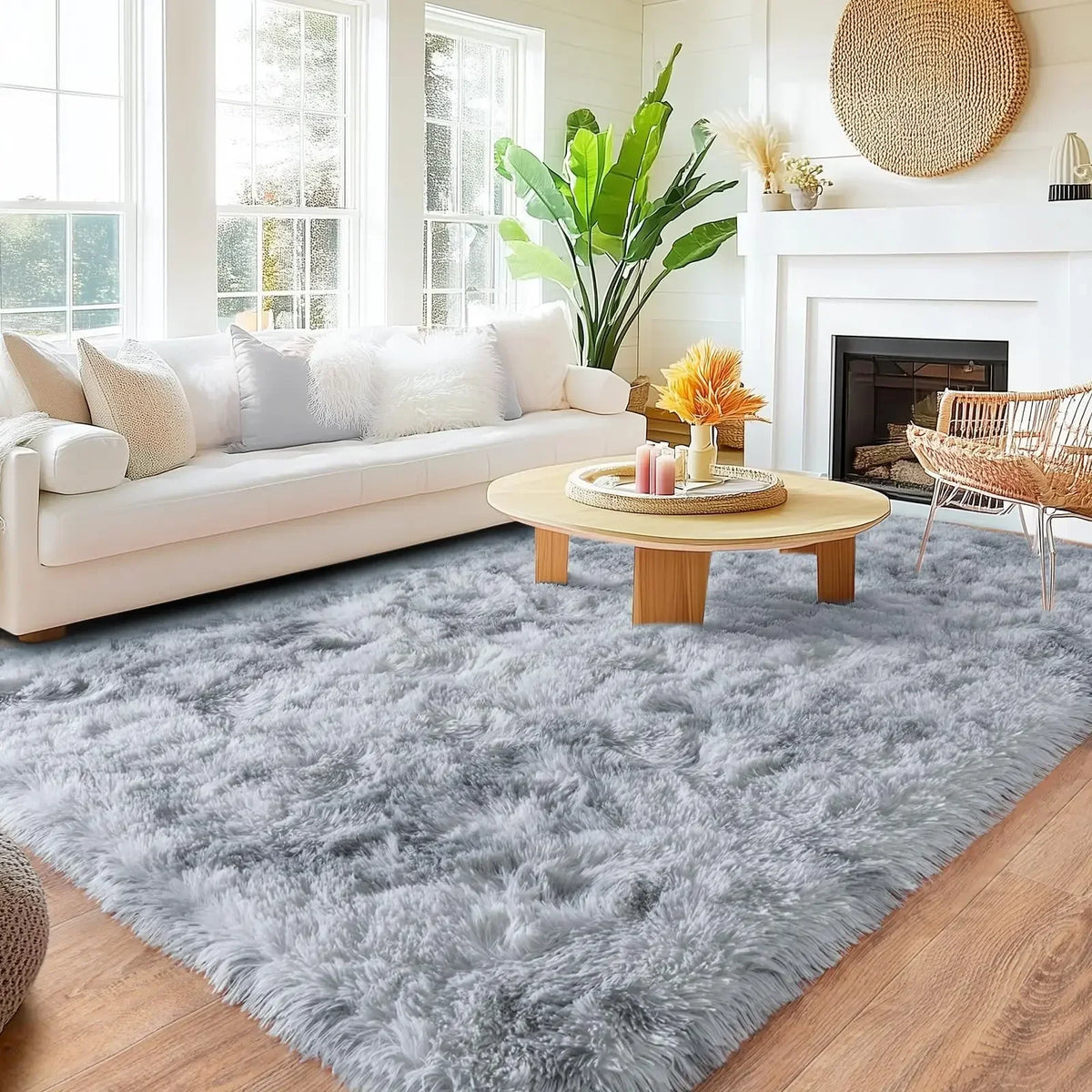 Minimalist Shaggy Area Rug