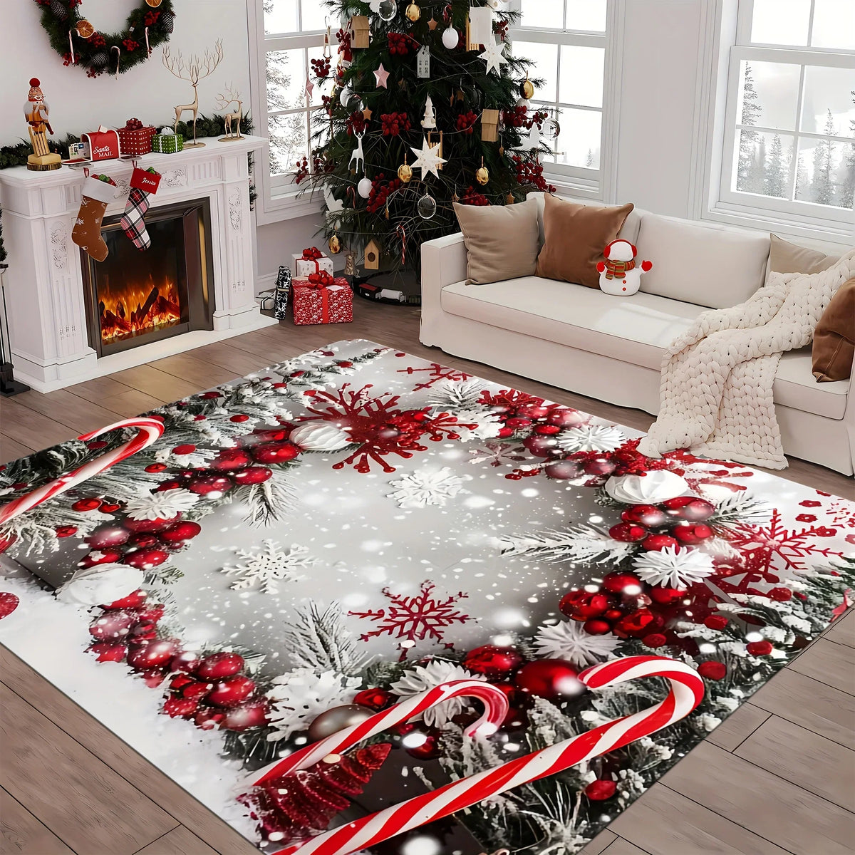 Christmas Festive Area Rug