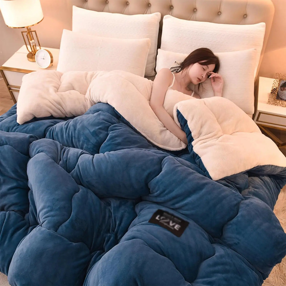 Winter Thick Quilt Blanket