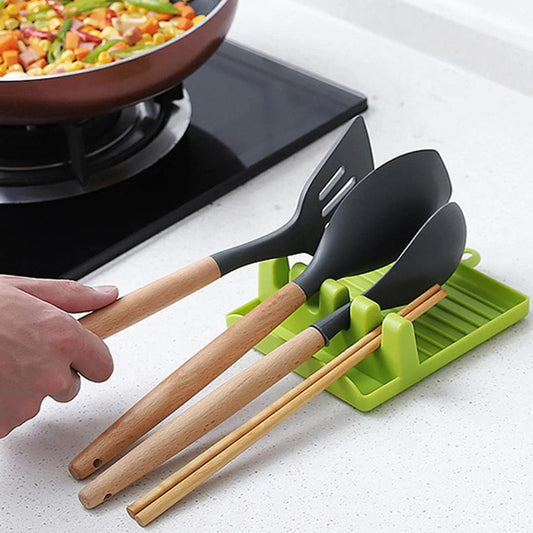 Kitchen Spoon Holder & Utensil Rest