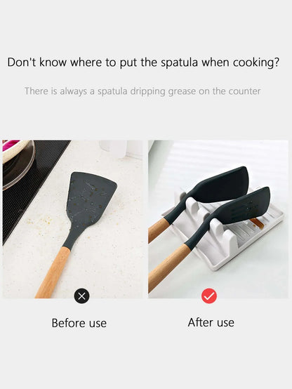 Kitchen Spoon Holder & Utensil Rest
