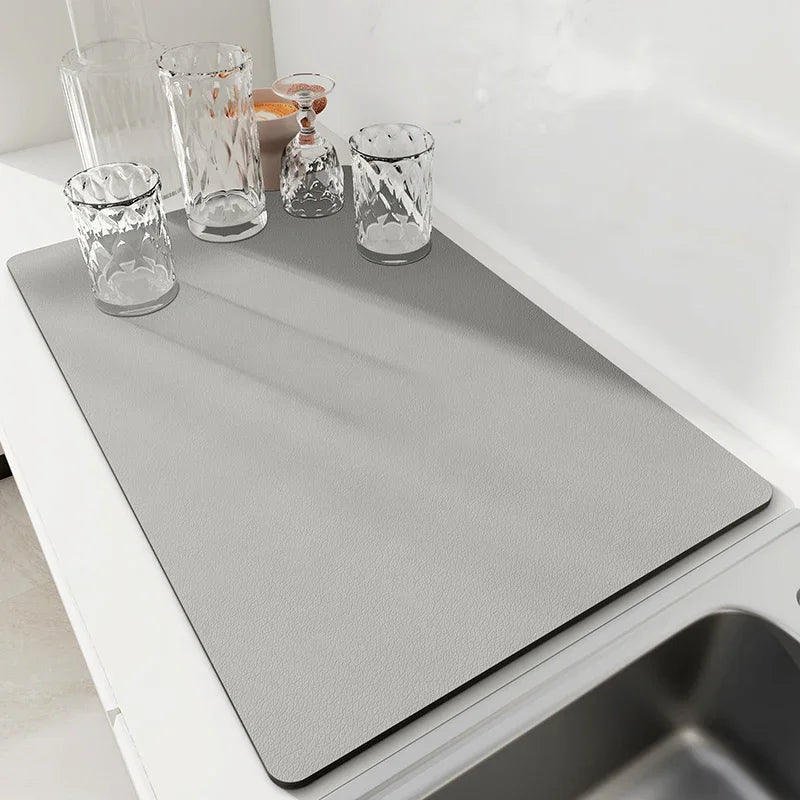 Quick-Drying Kitchen Dish Drying Mat