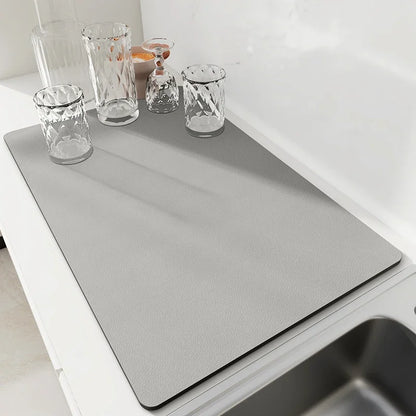 Quick-Drying Kitchen Dish Drying Mat