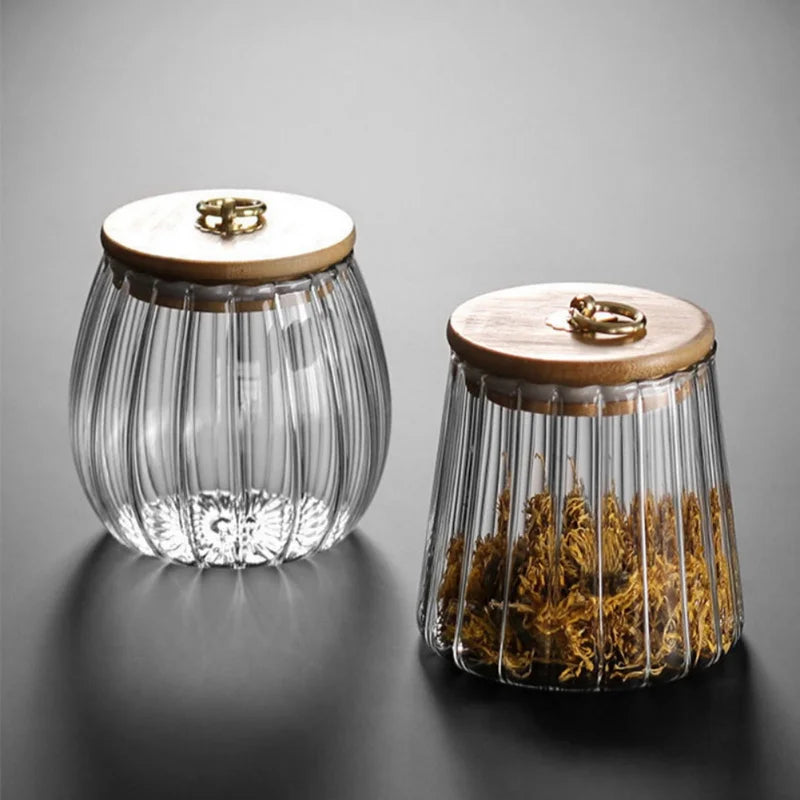 Glass Airtight Food Storage Canister