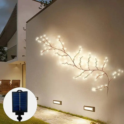 Solar 96LED Willow Vine Lights