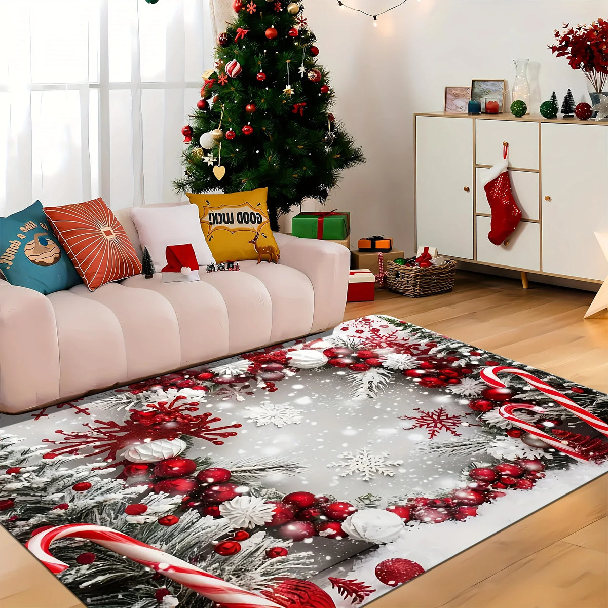 Christmas Festive Area Rug