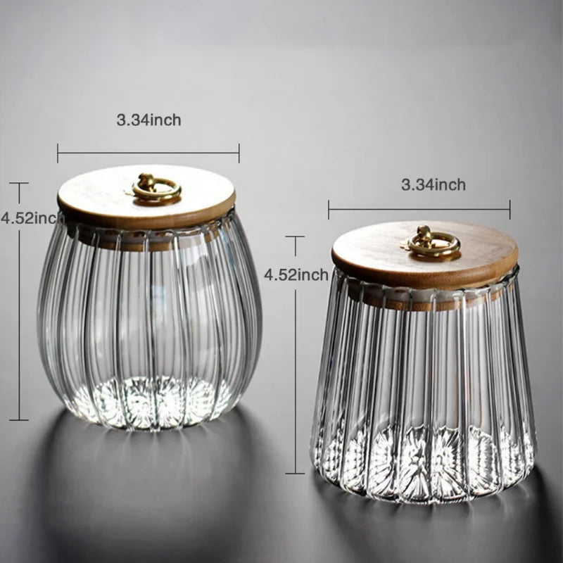 Glass Airtight Food Storage Canister