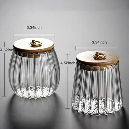 Glass Airtight Food Storage Canister