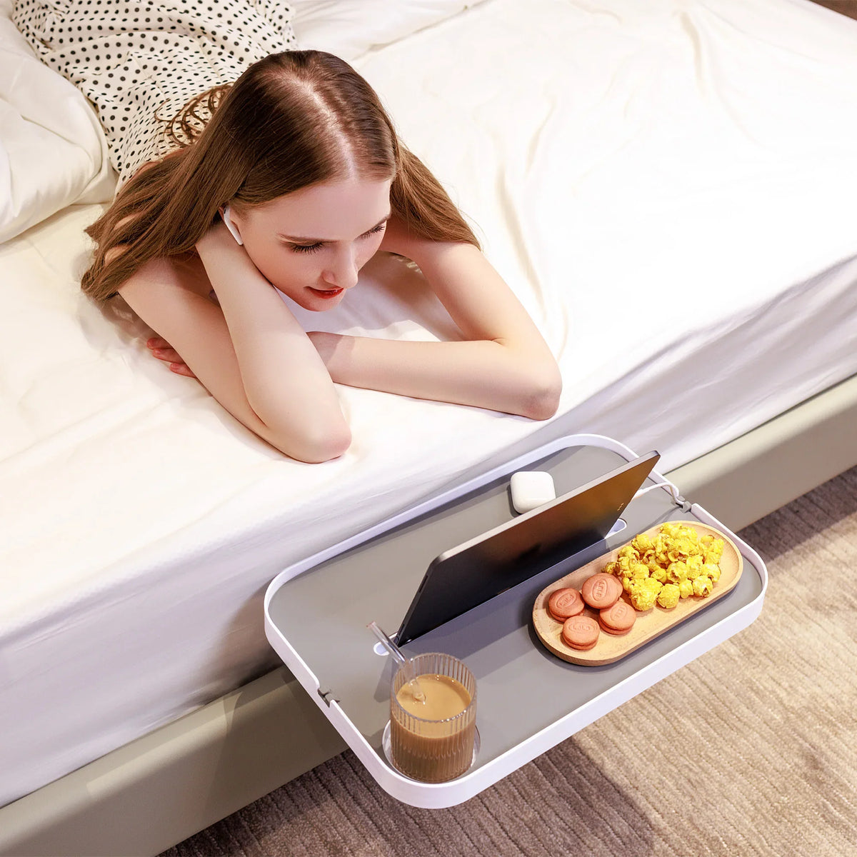 Bedside Shelf Storage Tray