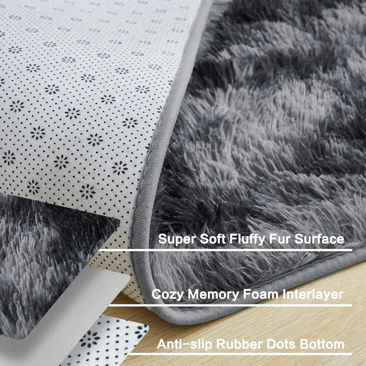 Minimalist Shaggy Area Rug