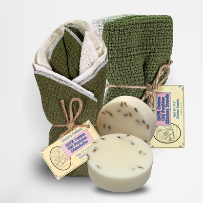100% Cotton Kitchen Starter Kit