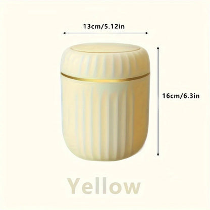 Mini Desktop Trash Can With Lid
