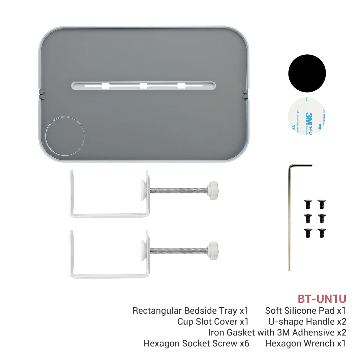 Bedside Shelf Storage Tray