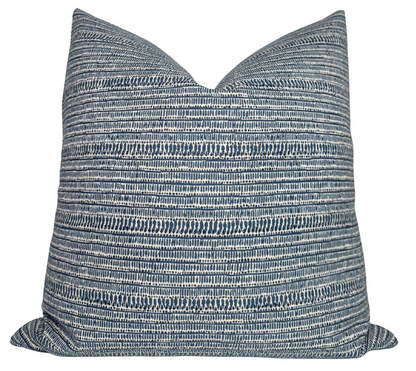 Saqqara Atlantic Blue Pillow Cover