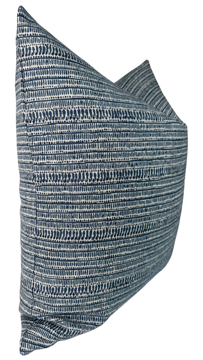 Saqqara Atlantic Blue Pillow Cover