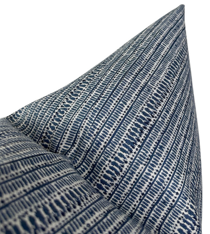 Saqqara Atlantic Blue Pillow Cover
