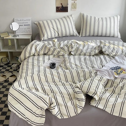 Soft Bedding Linen Duvet Cover Set