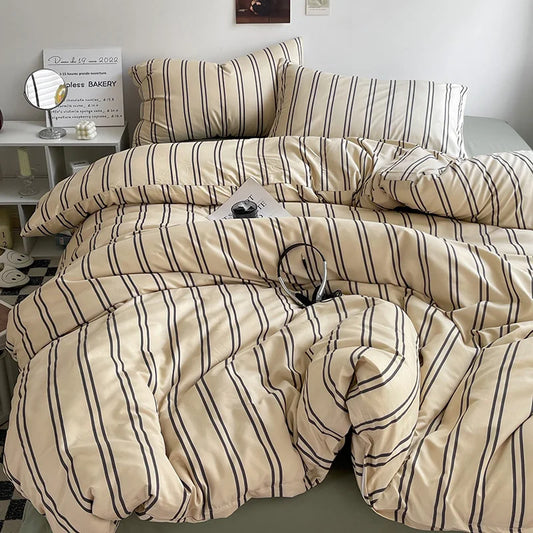 Soft Bedding Linen Duvet Cover Set