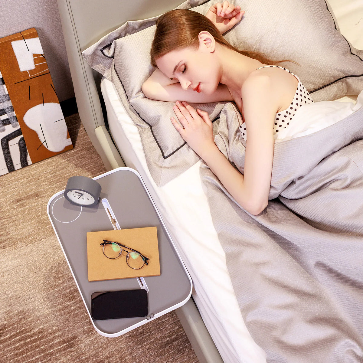 Bedside Shelf Storage Tray