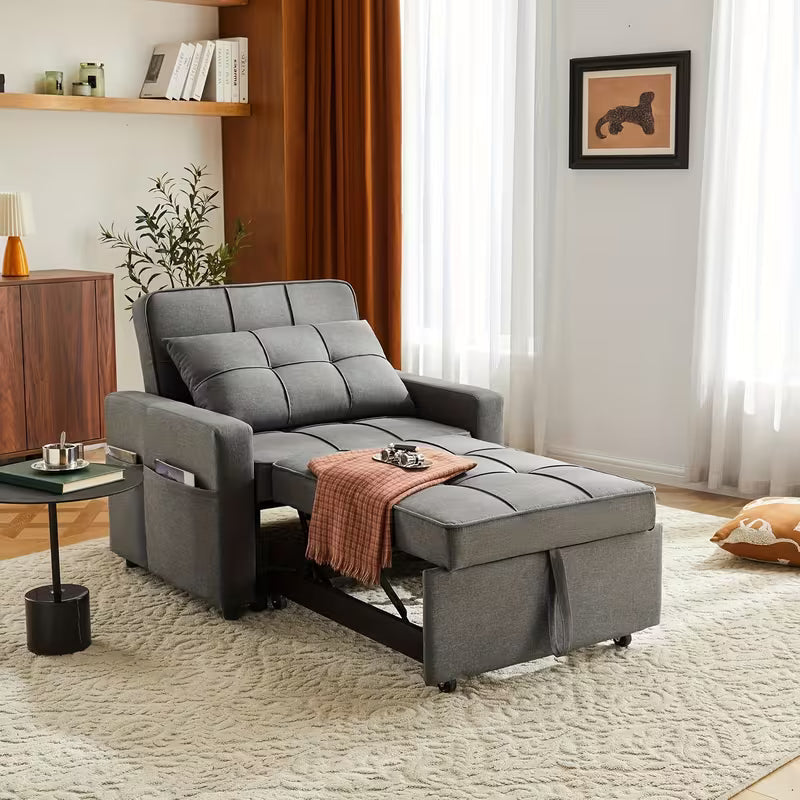 3-in-1 Convertible Sofa Bed Chair