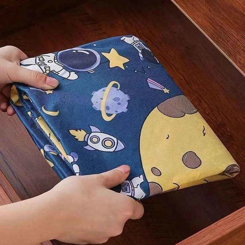 Cute Teddy Bear Clothes Storage Bin