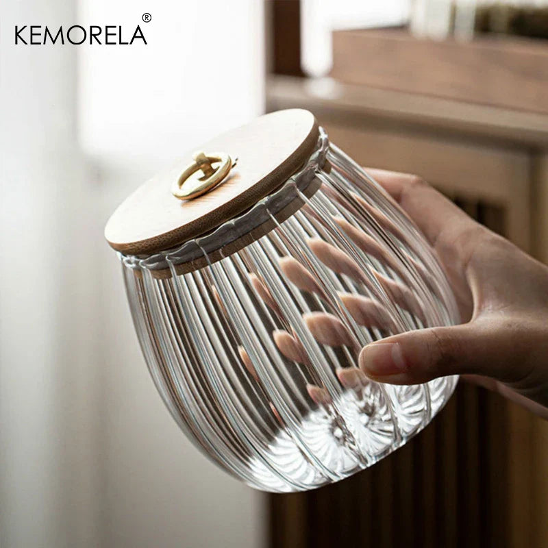 Glass Airtight Food Storage Canister
