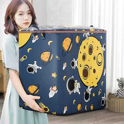 Cute Teddy Bear Clothes Storage Bin