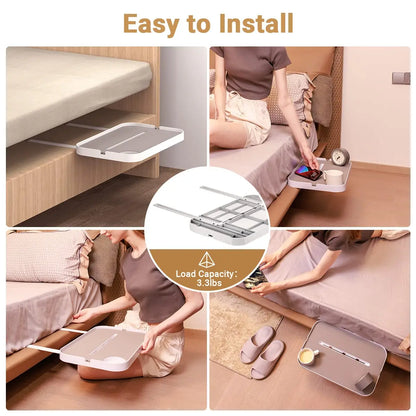 Bedside Shelf Storage Tray