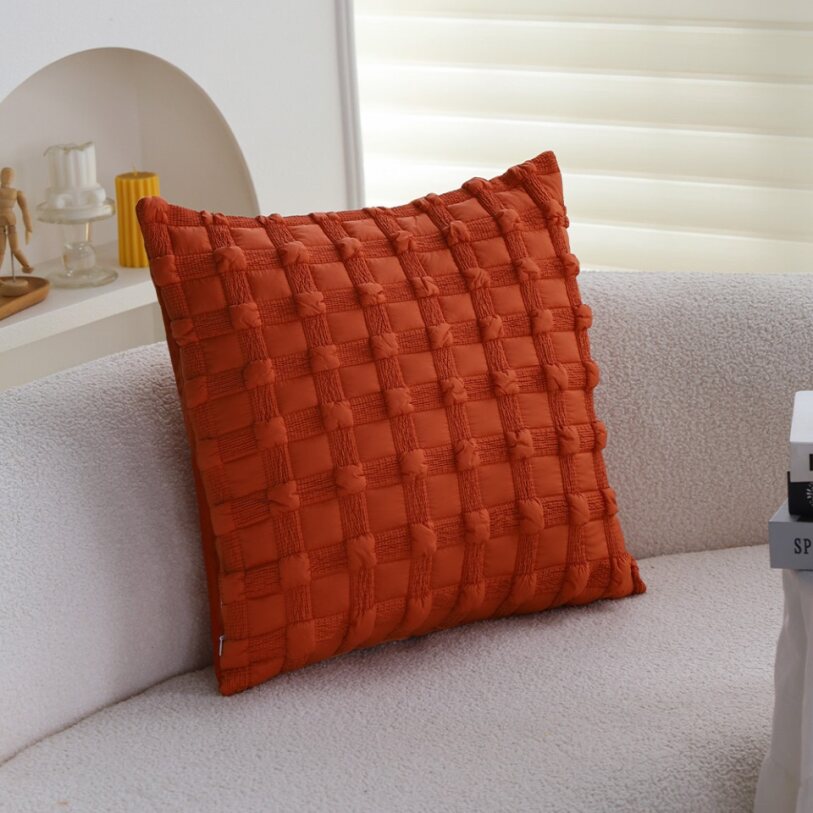 Sage Green & Ivory Plush Throw Pillow Set