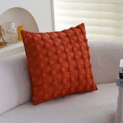 Sage Green & Ivory Plush Throw Pillow Set