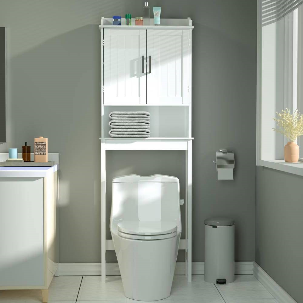 Over The Toilet Bathroom Storage Shelving Unit