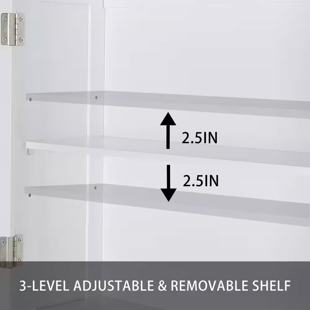 Over The Toilet Bathroom Storage Shelving Unit