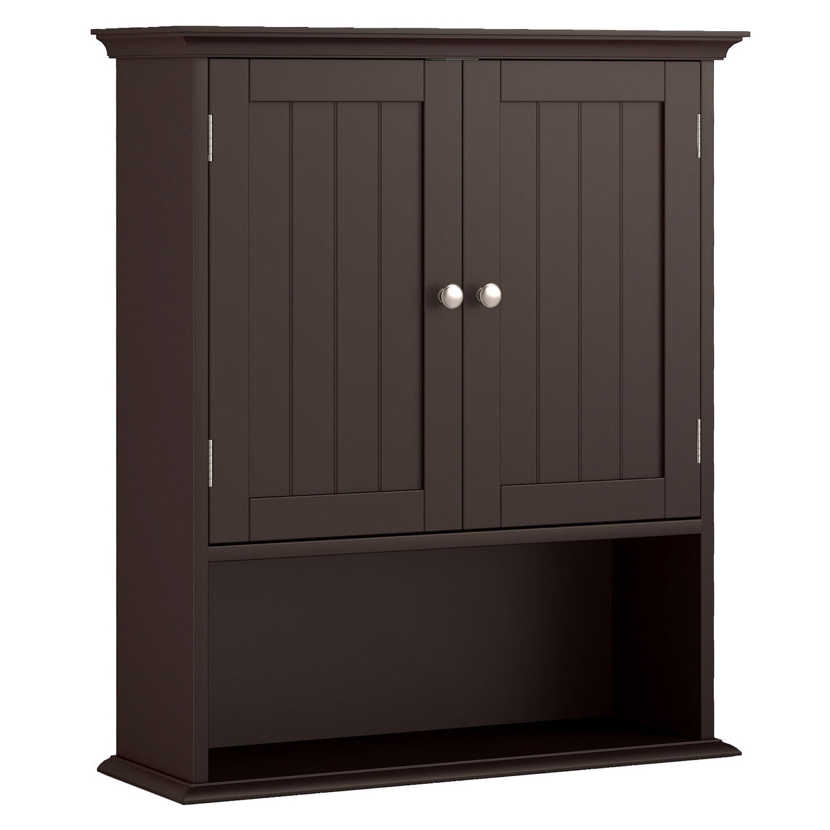 Wall Mount Bathroom Cabinet with Doors & Shelves
