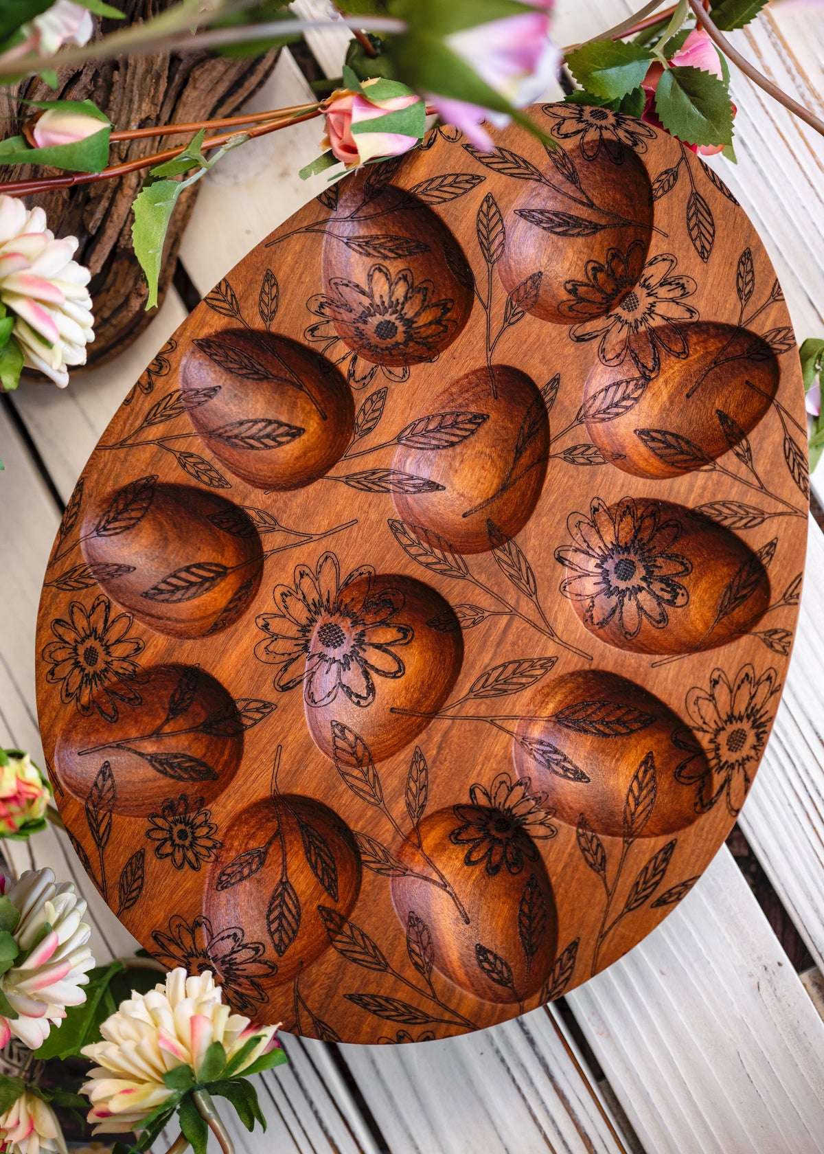 Deviled Egg Serving Board for Parties & Gatherings
