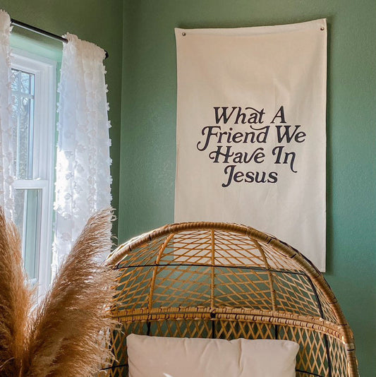 What a Friend in Jesus Tapestry