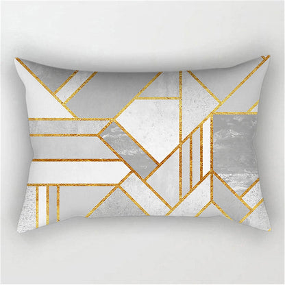 Fancy & Stacy Geometric Throw Pillow Cover