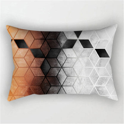 Fancy & Stacy Geometric Throw Pillow Cover