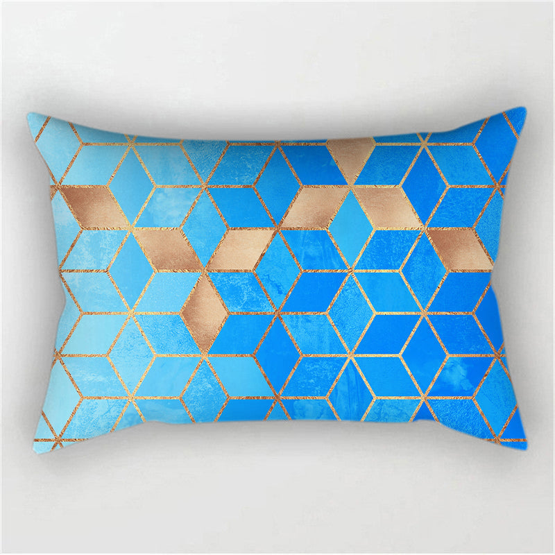 Fancy & Stacy Geometric Throw Pillow Cover