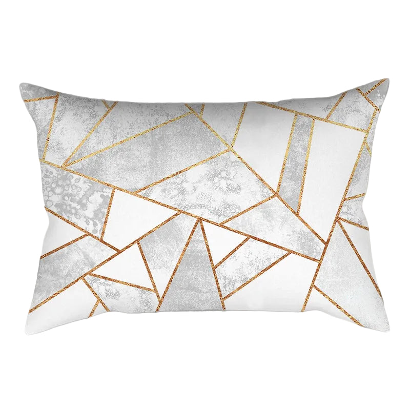 Fancy & Stacy Geometric Throw Pillow Cover