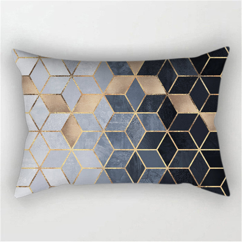 Fancy & Stacy Geometric Throw Pillow Cover