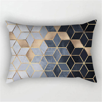 Fancy & Stacy Geometric Throw Pillow Cover