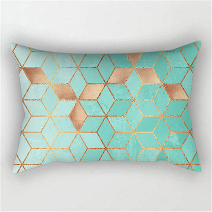 Fancy & Stacy Geometric Throw Pillow Cover